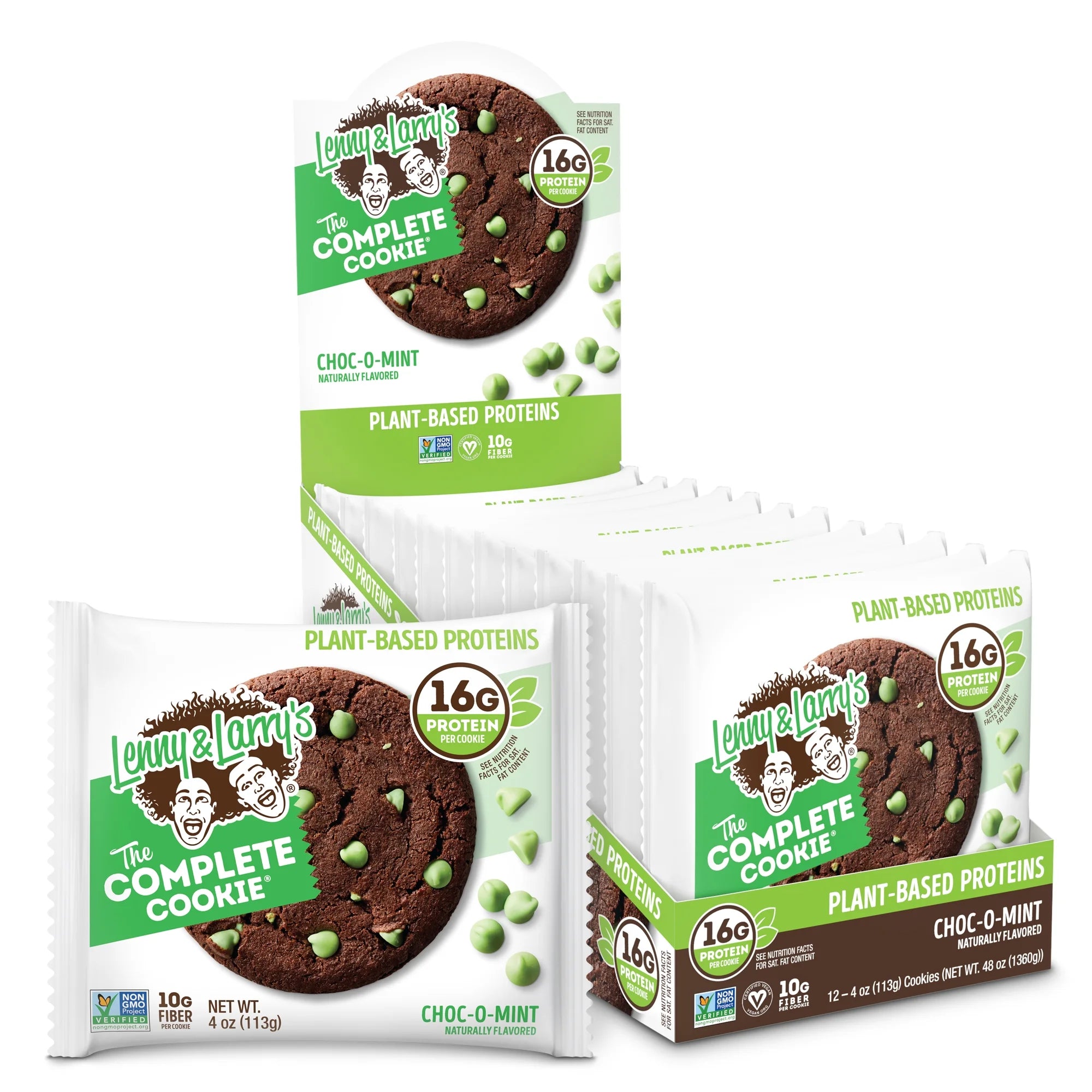 COOKIE 12 PACK CHOCO MENTA LENNY & LARRY